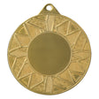 Medalie metalica rotunda cu spatiu pentru emblema centrala