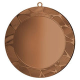 Medalie de metal, 7 cm, cu loc pentru emblema de 5 cm, ME7001