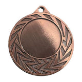 Medalie de metal, 4 cm, cu loc pentru emblema de 2.5 cm, MMC0240