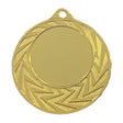Medalie metalica rotunda cu spatiu pentru emblema centrala