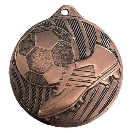 Medalie de metal, 5 cm, fotbal, MMC0450