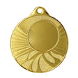 Medalie metalica rotunda cu spatiu pentru emblema centrala