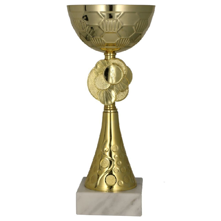 Cupa metalica aurie, 8485