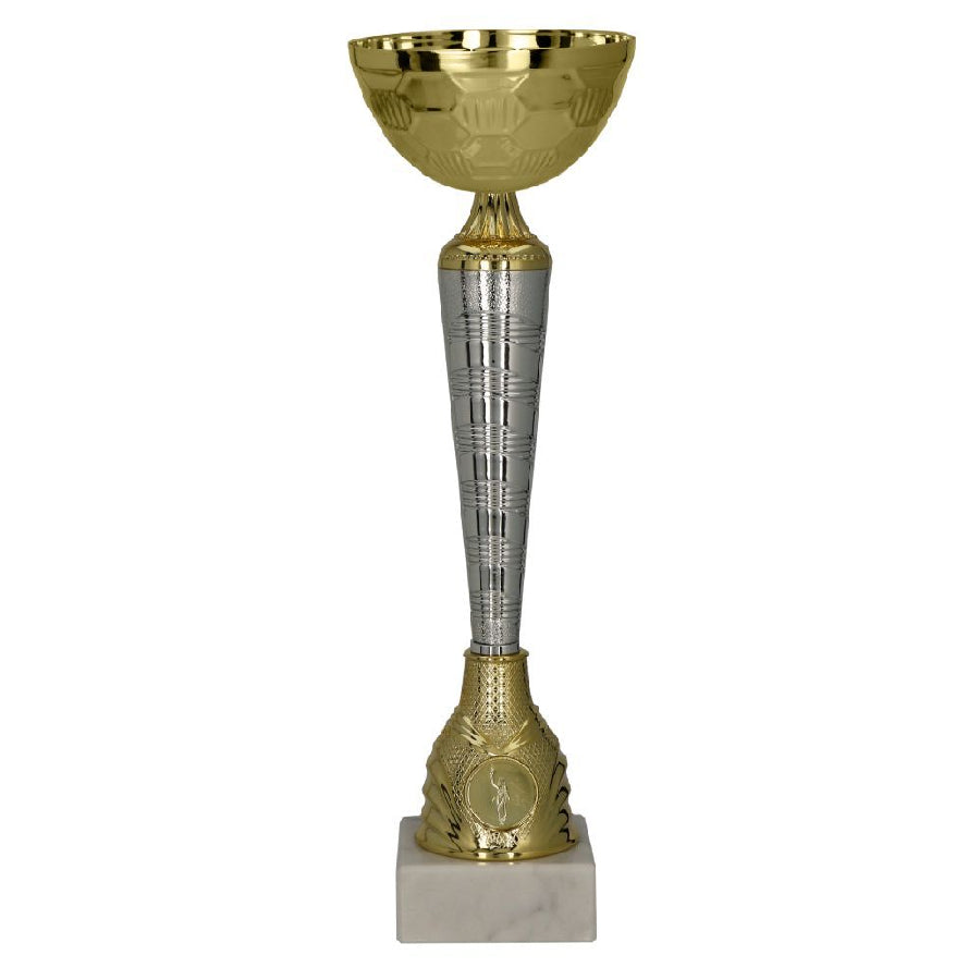 Cupa metalica aurie cu argintiu, 9286