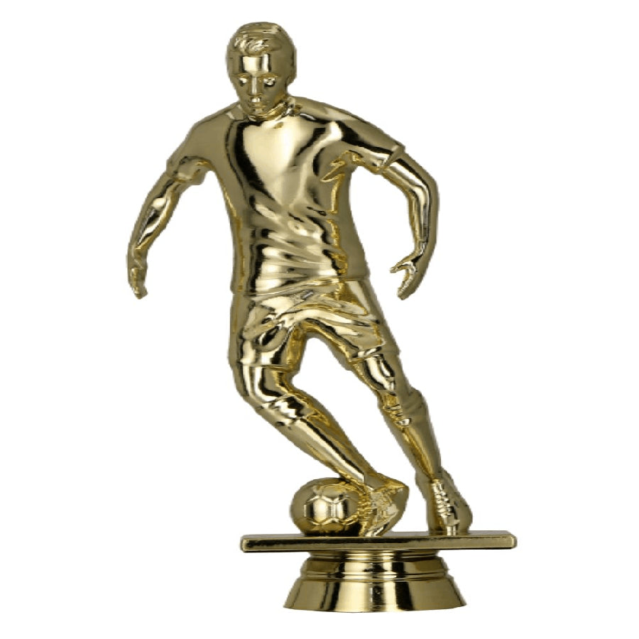 Figurina de plastic aurie, fotbal, B615/G