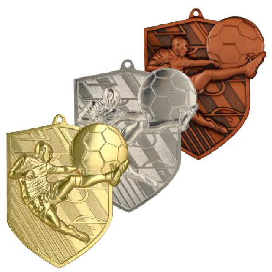 medalie pentru fotbal metal MD 8049