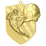 medalie fotbal metal MD 8049 Silver Argint