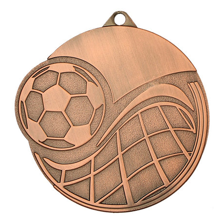 medalie din metal MMC 6065 fotbal bronz