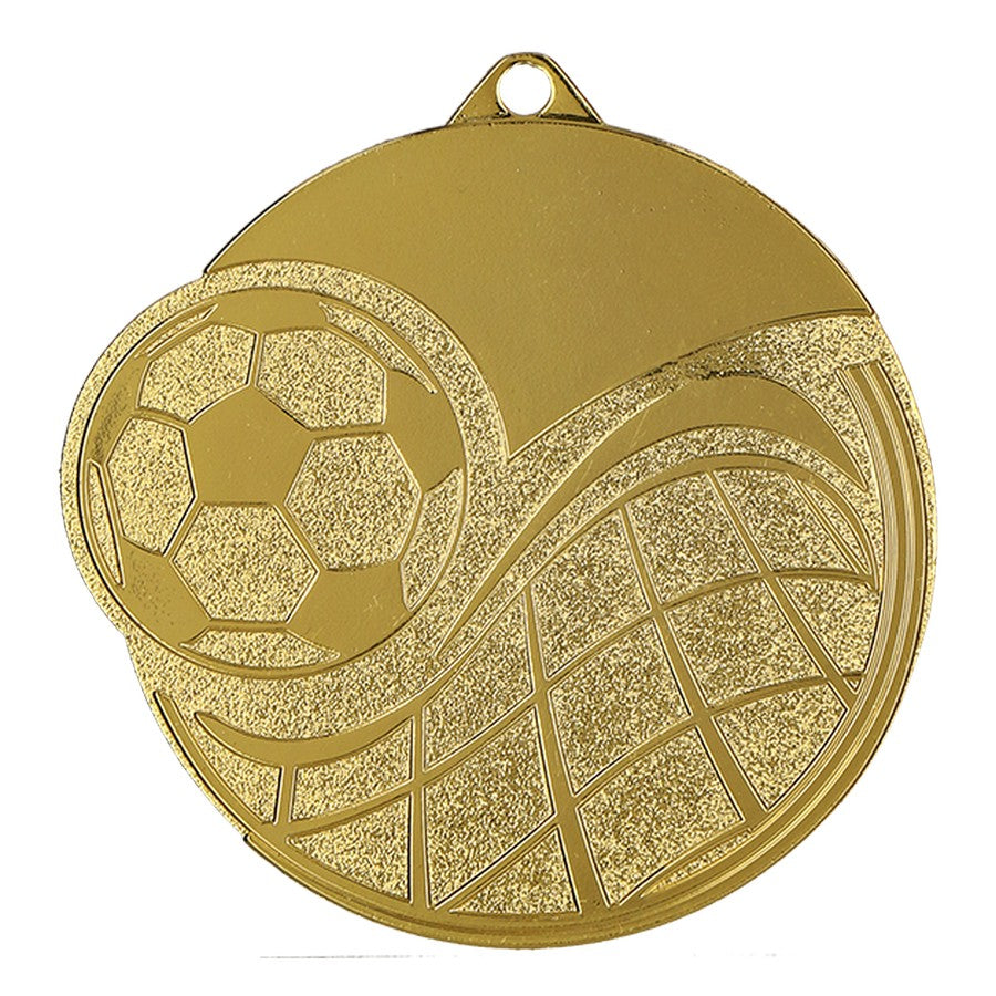 medalie din metal MMC 6065 fotbal aur