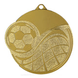 medalie din metal MMC 6065 fotbal aur