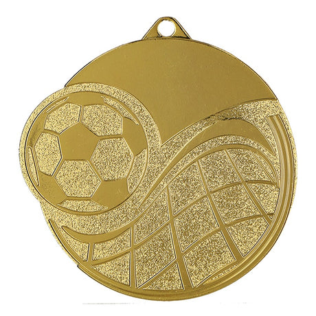 medalie din metal MMC 6065 fotbal aur