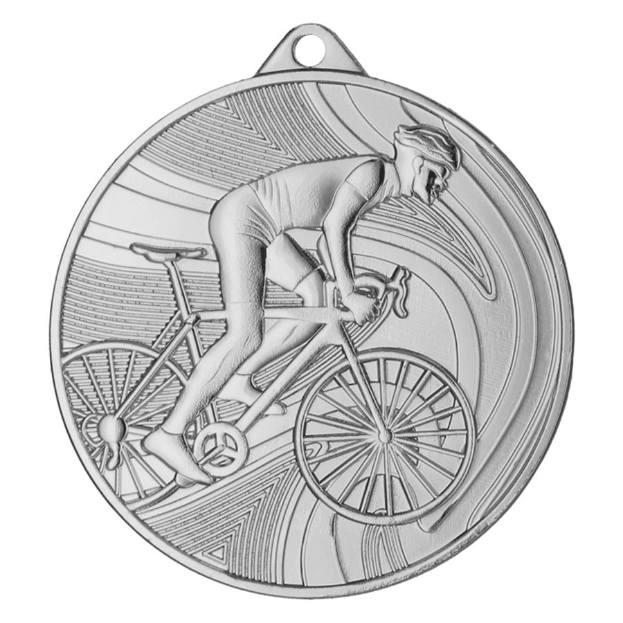 medalie 5 cm ciclism MMC38050 argint