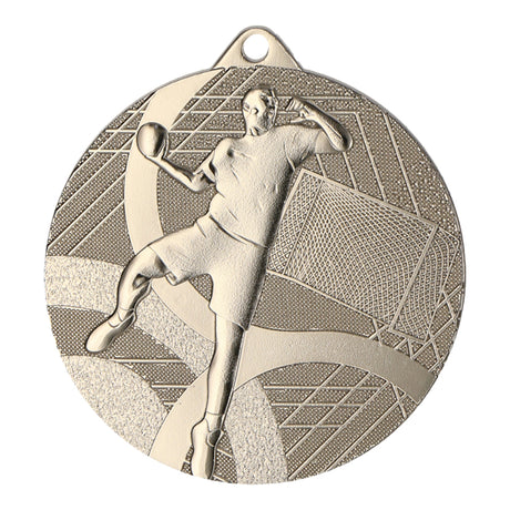 medalie 5 cm handbal MMC39050 argint