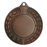 medalie 4,5 cm cu loc pentru emblema 2,5 cm MMC4501 bronz