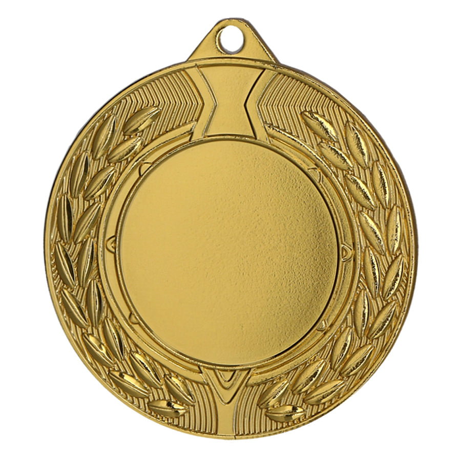 medalie 4,5 cm cu loc pentru emblema 2,5 cm MMC4501 aur