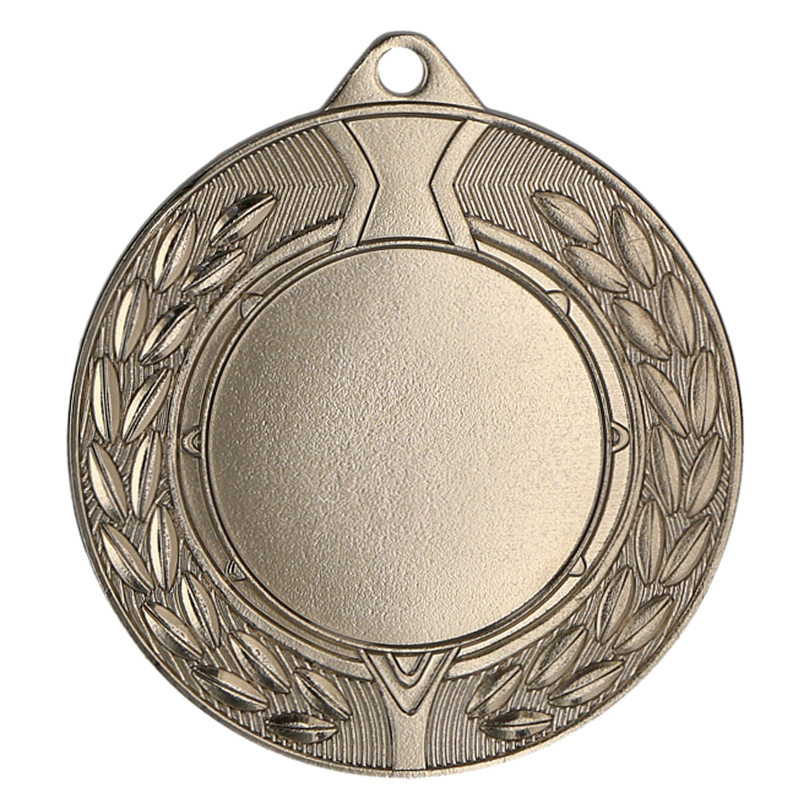 medalie 4,5 cm cu loc pentru emblema 2,5 cm MMC4501 argint