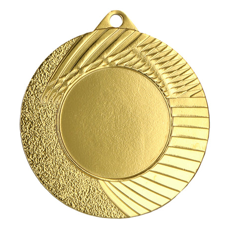 medalie 4,5 cm cu loc pentru emblema 2,5 cm MMC4502 aur