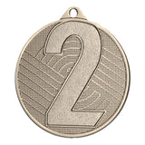 medalie 4,5 cm locul 2 argint