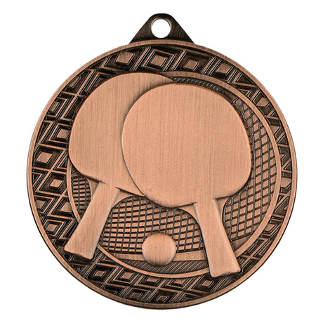 medalie tenis de masa 4,5 cm MMC4511 bronz