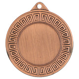 meda.lie 4 ccm cu loc pentru emblema gravata MMC7140 bronz