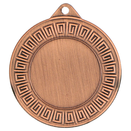 meda.lie 4 ccm cu loc pentru emblema gravata MMC7140 bronz
