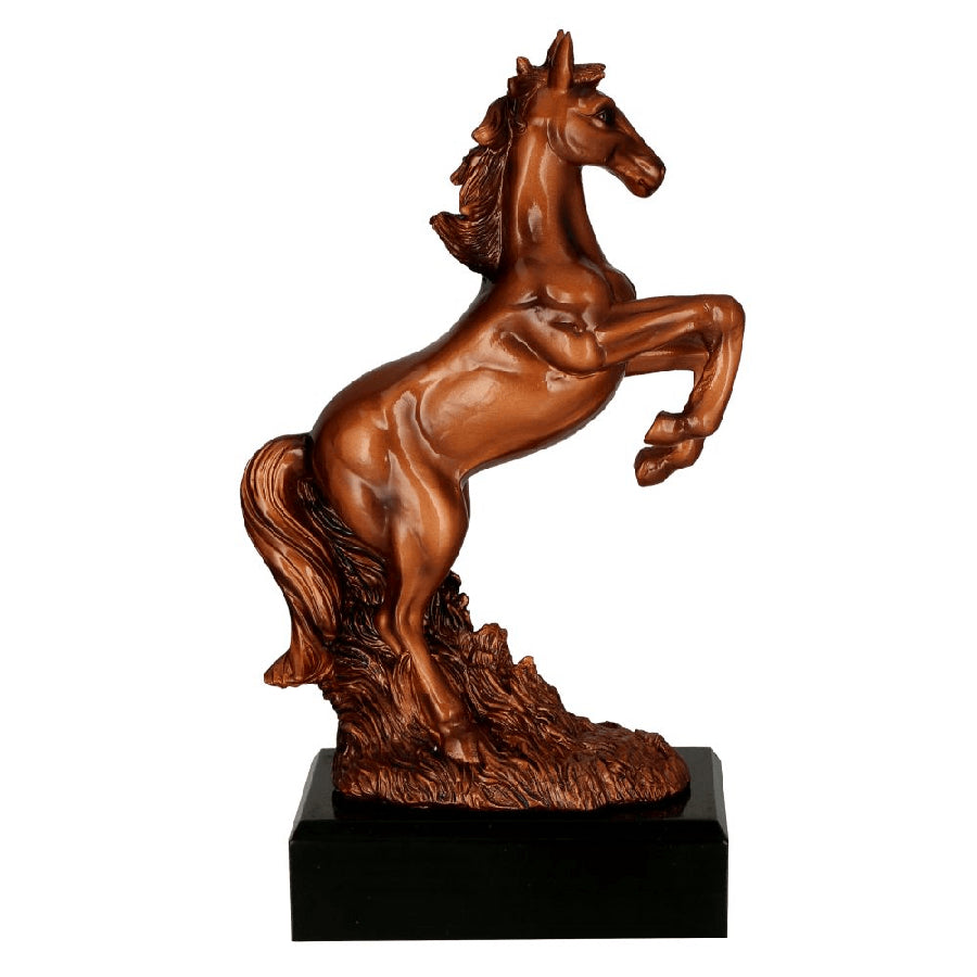 trofeu figurina din rasina cal hipism ecchitatie RFST3051