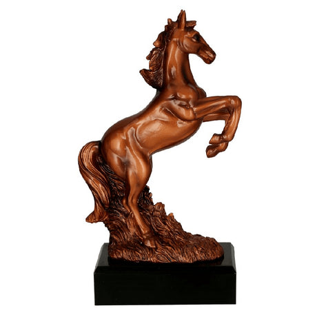 trofeu figurina din rasina cal hipism ecchitatie RFST3051