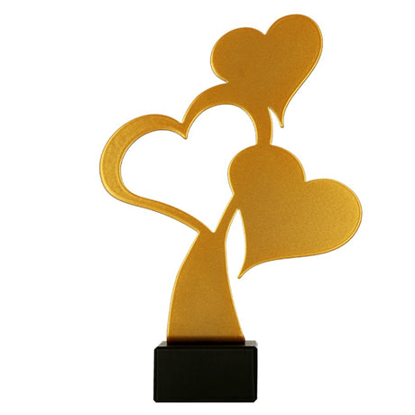 trofeu din metal ML Heart Inima