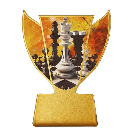 trofeu din metal SL Chess Șah