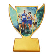 trofeu din metal SL RUN atletism