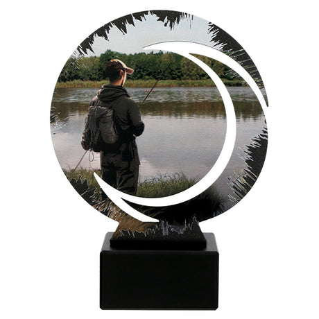trofeu din metal WR Fis pescuit
