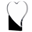 treofeu din plexiglas inimioara personalizabil AC001