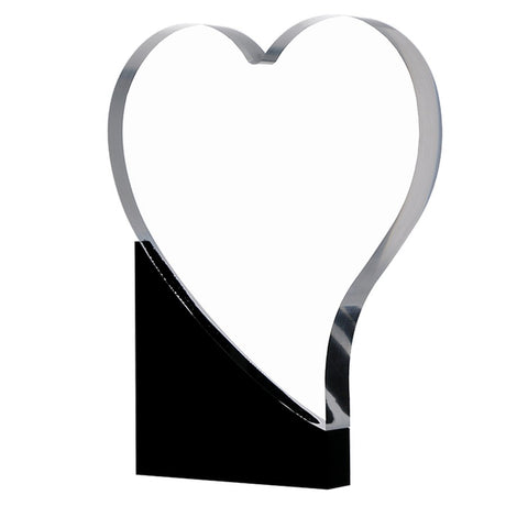 treofeu din plexiglas inimioara personalizabil AC001