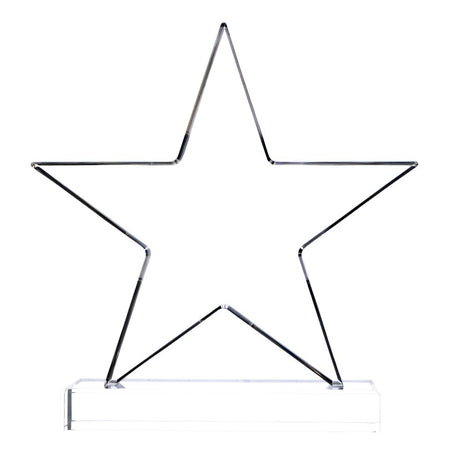 Trofeu Plexiglas Transparent, Stea, AC002