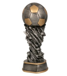 figurina din rasina trofeu pentru fotbal