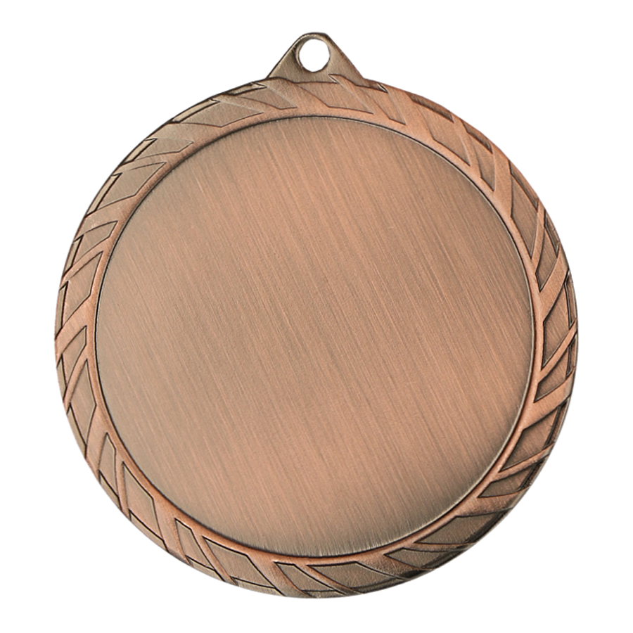 medalie 6 cm loc pentru emblema 5 cm MMC6061 bronz