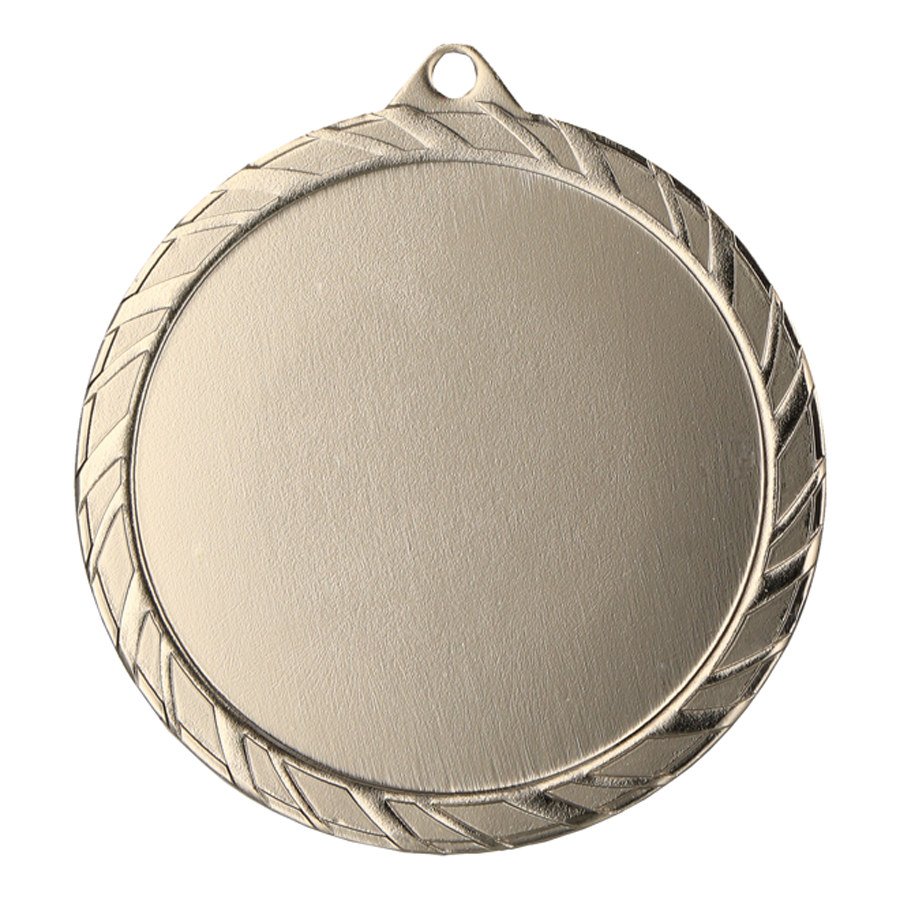 medalie 6 cm loc pentru emblema 5 cm MMC6061 argint