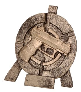 Trofeu din Rasina tir cu pistolul