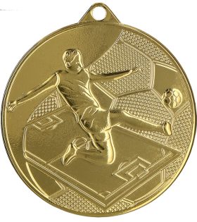 medalie din metal fotlbal aur MMC45050