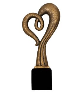 Trofeu rășină figurina Rasina Inima