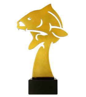 trofeu din meta BL Fishing pescuit sportiv