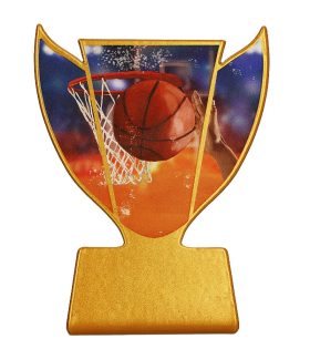 trofeu din metal SL Baschet
