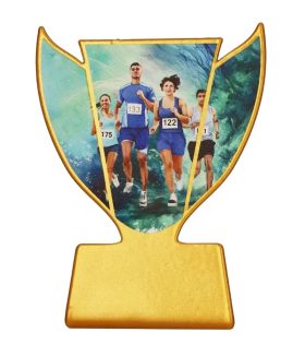 trofeu din metal SL RUN atletism