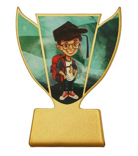 trofeu din metal SL SCH1 absolvire licenta