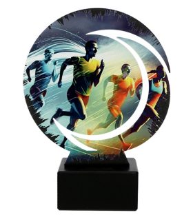 trofeu din metal WR Run