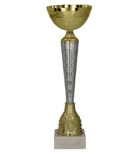 Cupa metalica aurie cu argintiu, 9286