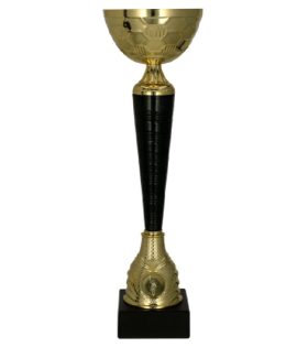 Cupa metalica aurie cu negru, 9289