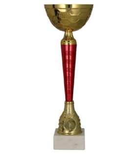 Cupa metalica aurie cu rosu, 9290