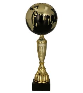 Cupa de plastic aurie cu negru, 7248