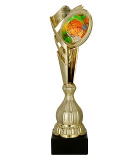 Cupa de plastic aurie, baschet, 7249/BAS